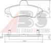 A.B.S. 37497 OE Brake Pad Set, disc brake